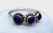 Genuine Lapis Lazuli Ring - Sz 10