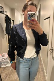 Navy Bomber Jacket