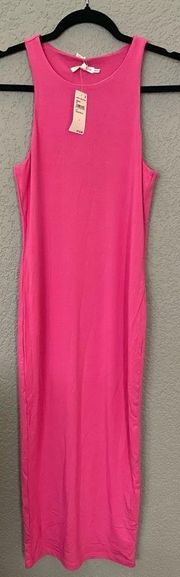 NWT Good American Hawaiian Pink Dress Size S/M