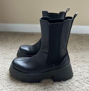 black Platform Boots