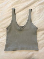 Urban Outfitters Ribbed Cropped Tank