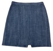 J. Crew Factory | The Pencil Skirt Dark Wash Denim Jean Skirt