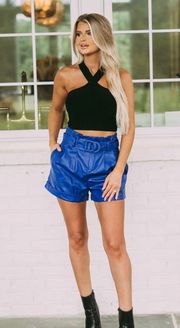 Leather Shorts