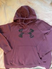 Under Armor Maroon Hoodie 