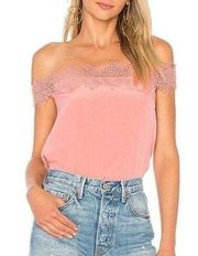 Cami NYC The Dayna Tank Blouse Top Women's Size XS Silk Brandied Apricot Pink