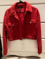 red jacket