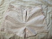 White Lace Shorts