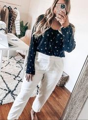 Ann Taylor white pants