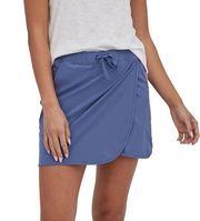 Patagonia Fleetwith Skort in Current Blue Size Medium