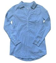 Southern Tide Blue & White Button Down Shirt XS