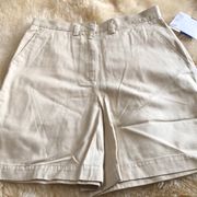 Liz sport beige walking shorts size 8