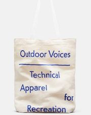 Outdoor Voices Canvas Tote Bag