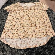 Kaileigh small floral blouse