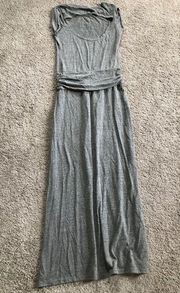 Alternative Earth women’s medium sleeveless gray maxi dress