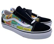 Vans unisex loteria old skool skate multicolor shoes Size Men 4.5 Women 6