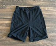 Black Biker Shorts