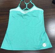  ROXY adorable blue tank top