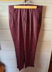 Slazenger maroon golf pants