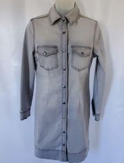 Max Jeans shirt dress size small