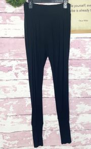 Women’s Black Tailored Harem Pants Zipper Size XS