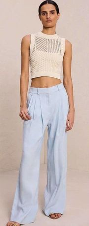 A.L.C. Beuden Crochet Knit Top