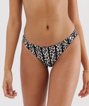 Animal Print Bikini Bottom Size Medium NWT