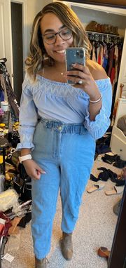 Boutique Paperbag Waist Jeans