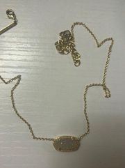 Elisa Gold Pendant Necklace