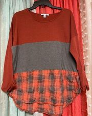 She -& Sky sweater - large