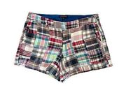 British Khaki plaid shorts