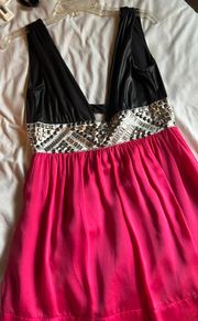 Jeweled Pink Dress