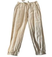 𝅺CLOTH & Stone Anthropologie drawstring joggers pants Lyocell Sz M