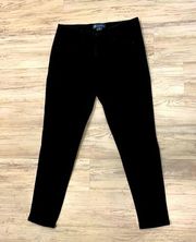 Democracy Ab solution tummy control black skinny Jean size 12