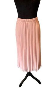 Preloved Divided Pink Pleated skirt-size M