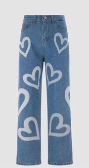 Cider Heartthrob High Waist Straight Leg Jeans Size S