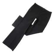 NWT THEORY Demitria in Black Traceable Wool Trouser Pants 14 x 36