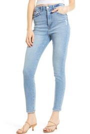 NEW Lovers + Friends Mason High Rise Skinny Size 29