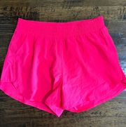 Pink Athletic Workout Shorts Size Medium