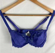 Chantelle Intuition Lace Bra 1785 in Purple Size 34C