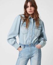 Allsaints denim bodysuit