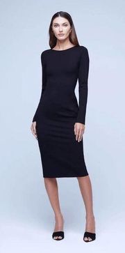 DONNA KARAN New York V-back Sheath Dress