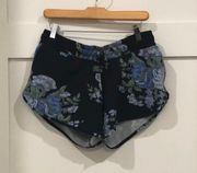 Albion Floral Running Shorts