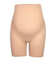 SKIMS Sculpting Short Mid Thigh Maternity Clay  L/XL NEW