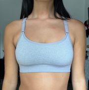 Gray Sports Bra