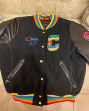 XL black varsity/Stadium Jacket