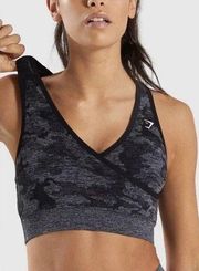 Camo Seamless Sports Bra