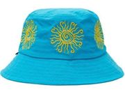 NWT OBEY URBAN OUTFITTERS Gravel Bucket Hat Teal Yellow Suns