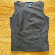 Vintage Ann Taylor Wool & Cashmere Tank Size Small