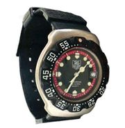 TAG HEUER PROFESSIONAL F1 Formula 1 Black Red 200m Men’s Unisex Midsize 33mm Swi