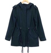 TALULA Canvas Utility Jacket Navy M